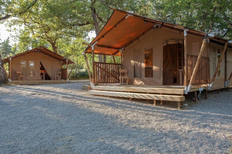 Camping Chianti Glamping Village Toscane tenten