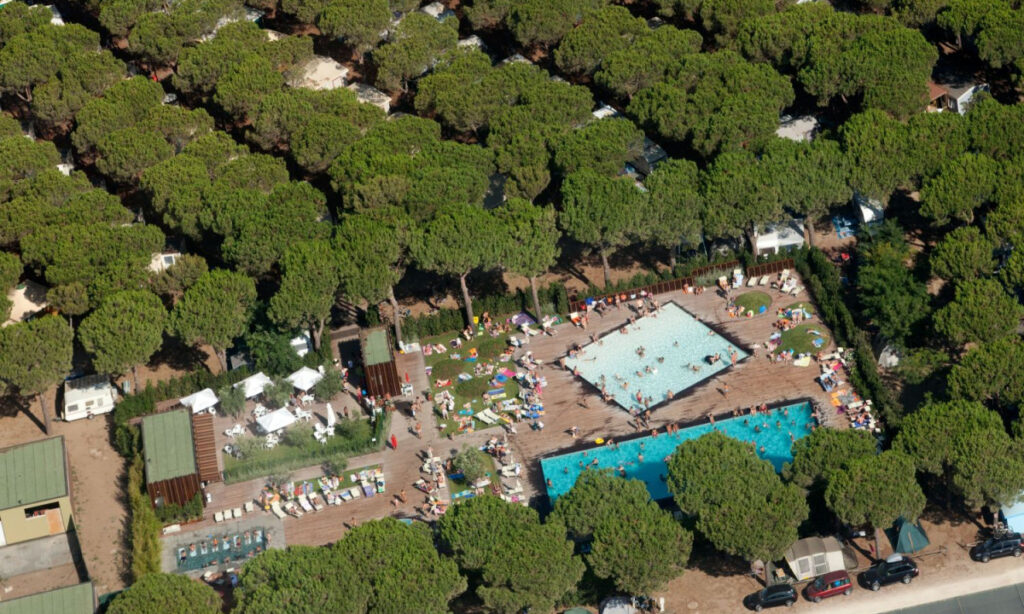 Camping Orbetello Toscane camping overzicht