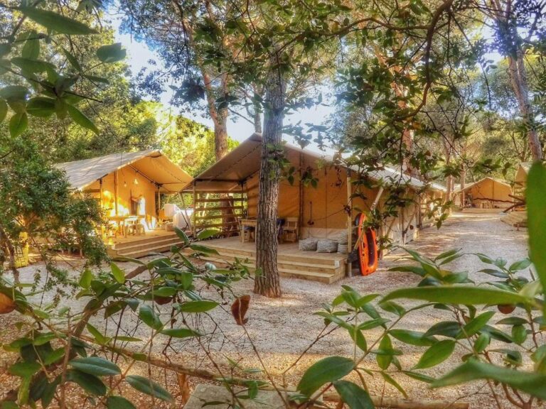 Camping Village Maremma Sans Souci Toscane tenten