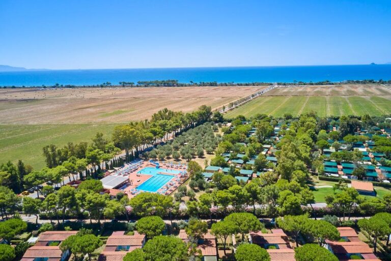 Camping Villaggio Orizzonte overzicht van de camping