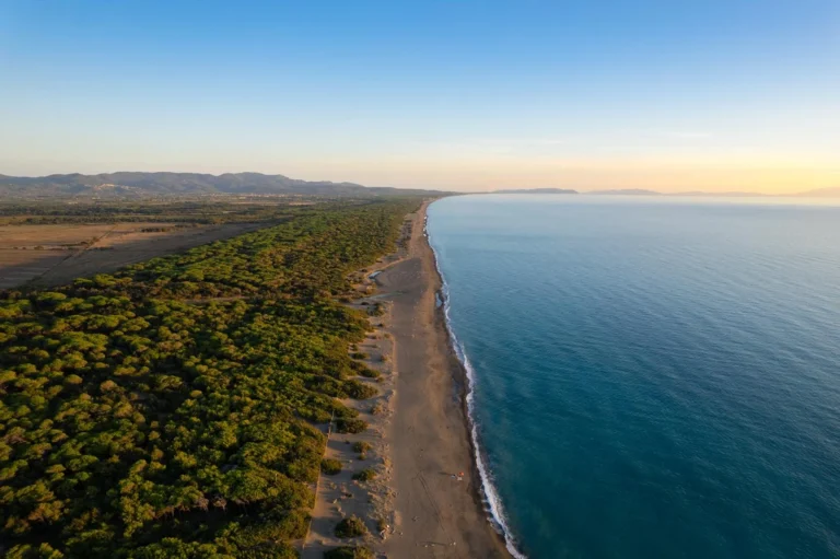 capannino camping village in mari di bibbona strand