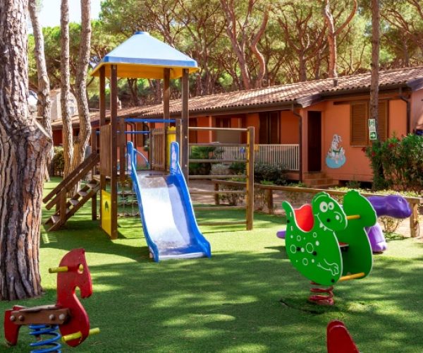 Camping II Gabbiano Toscane speeltuin