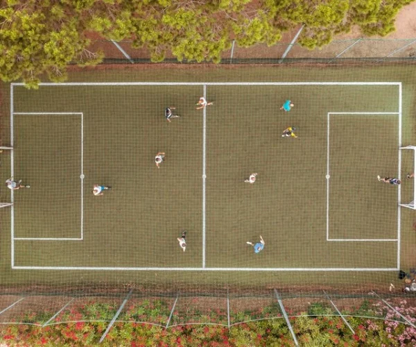 camping argentario camping village in giannella sportveld