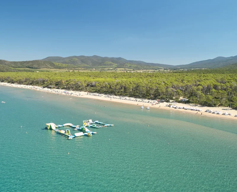 Camping Baia verde Toscane zee