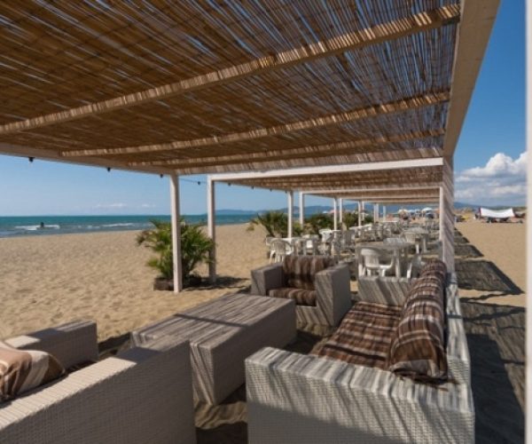 Camping Cieloverde Toscane strand