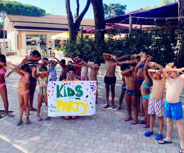 animatie op camping del forte in toscane