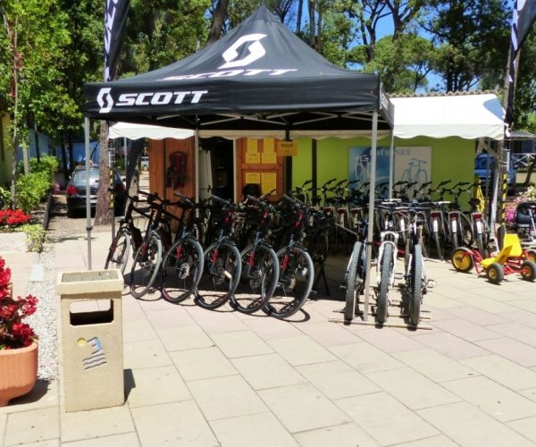 Camping Etruria toscane italie fietsverhuur