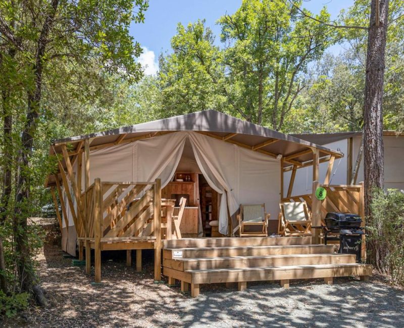 glamping en safaritenten op hu montescudaio village