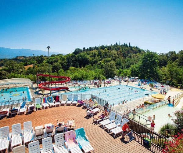 Camping Hu Norcenni Girasole Village in Toscane