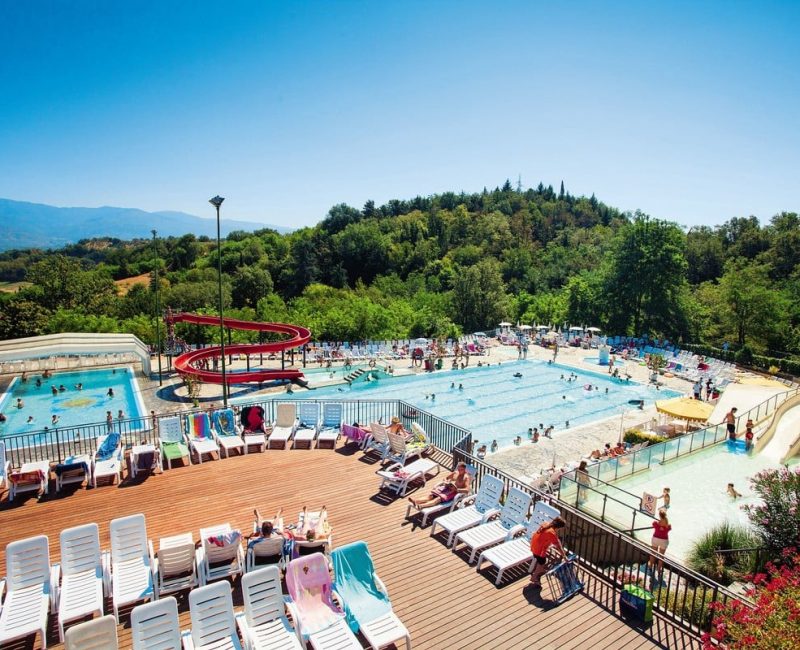 Camping Hu Norcenni Girasole Village in Toscane