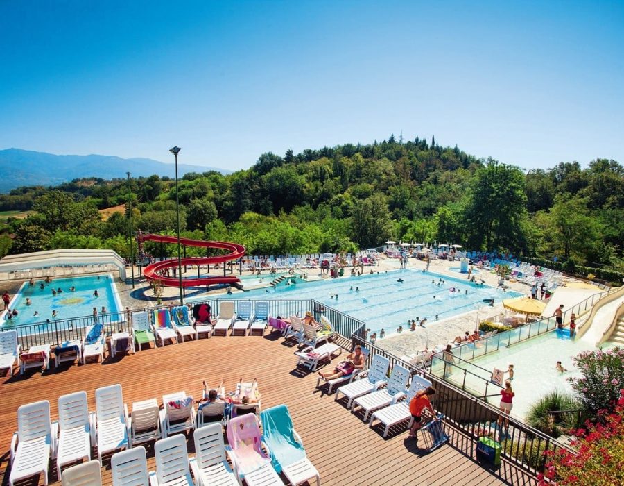 Camping Hu Norcenni Girasole Village in Toscane