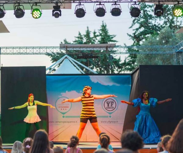 animatie op camping le capanne in toscane