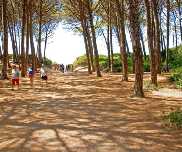 camping mareblu in toscane