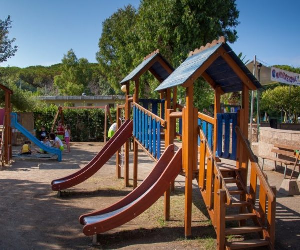 Speeltuinen van camping mareblu in toscane