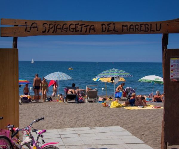 Camping Mareblu Toscane strand