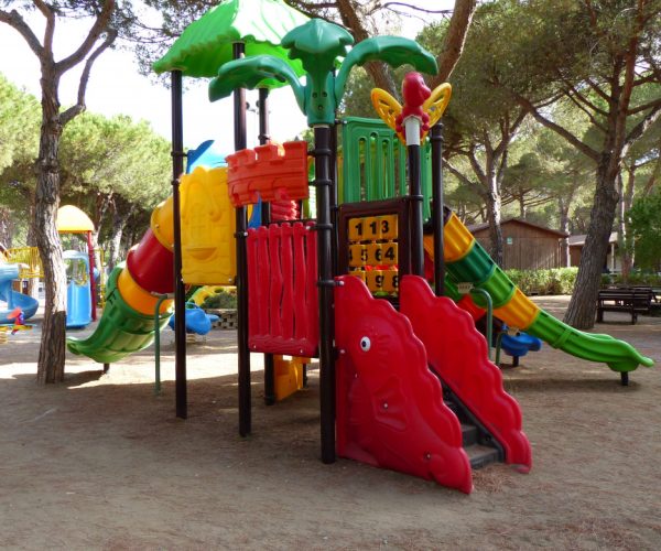 Camping Orbetello Toscane speeltuin