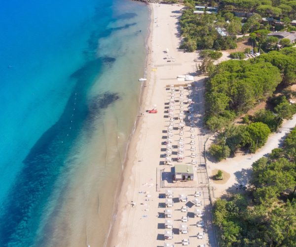 Strand van Camping Puntaala camp resort