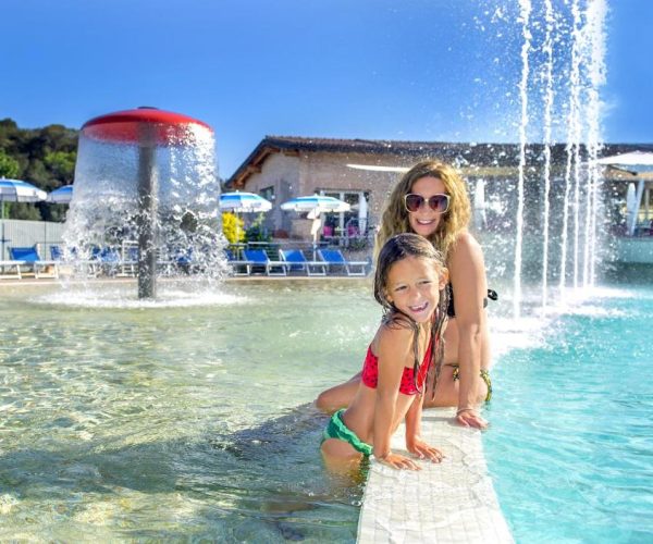 Waterpret op camping village baia azzura in toscane