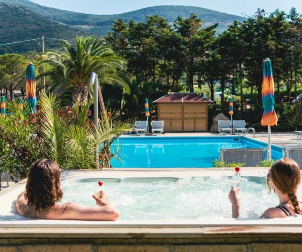Camping Village Casa dei Prati Toscane bubbelbad