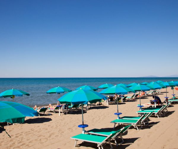 Camping Village Maremma Sans Souci Toscane strand