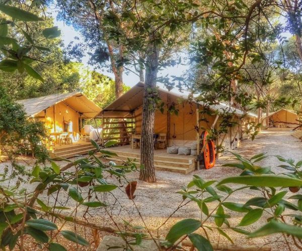 Camping Village Maremma Sans Souci Toscane tenten