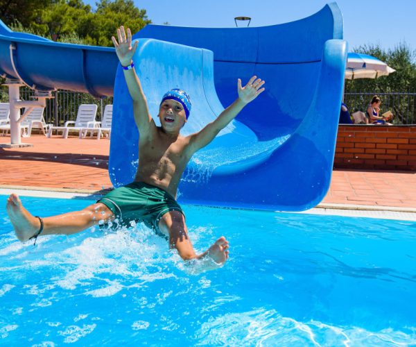 Camping Villaggio Orizzonte glijbaan